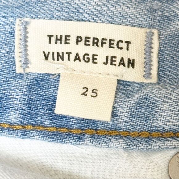 Madewell The Perfect Vintage Jean in Fitzgerald Wash Size 25 - Picture 7 of 11